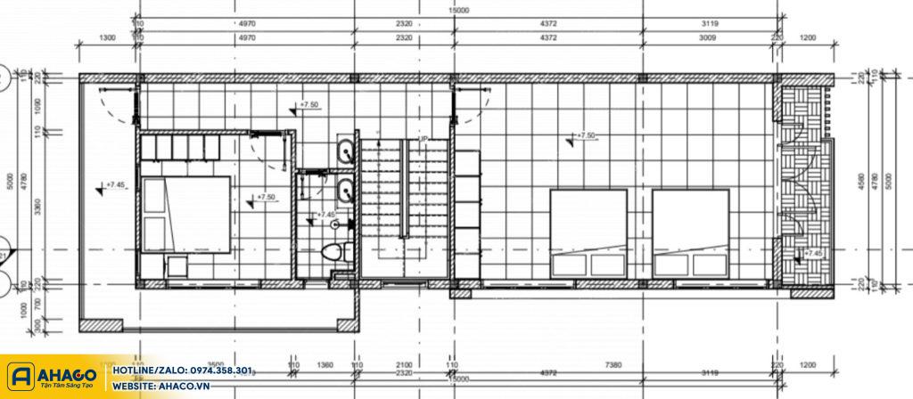 công năng t3 mẫu nhà ống đẹp 3 tầng