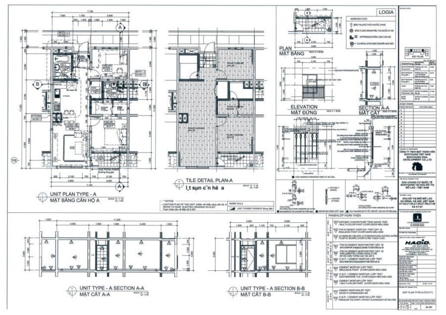 Bản Vẽ Hoàn Công  - Xây nhà trọn gói