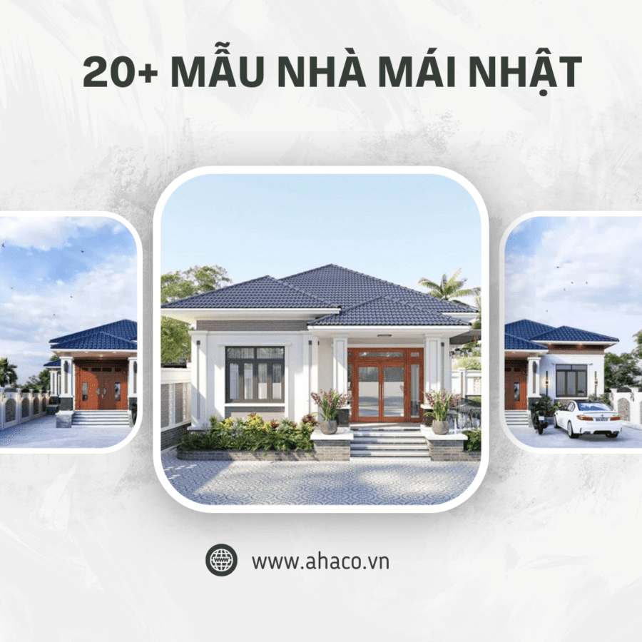 20+ Mẫu nhà cấp 4 mái Nhật hot nhất 2024