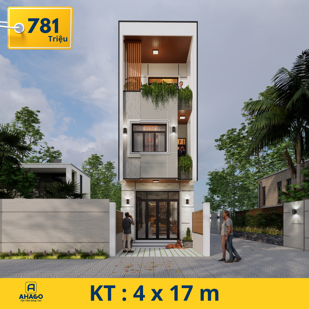 Mẫu nhà phố hiện đại
