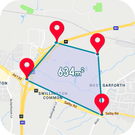 Đo diện tích đất Maps Distance Calculator