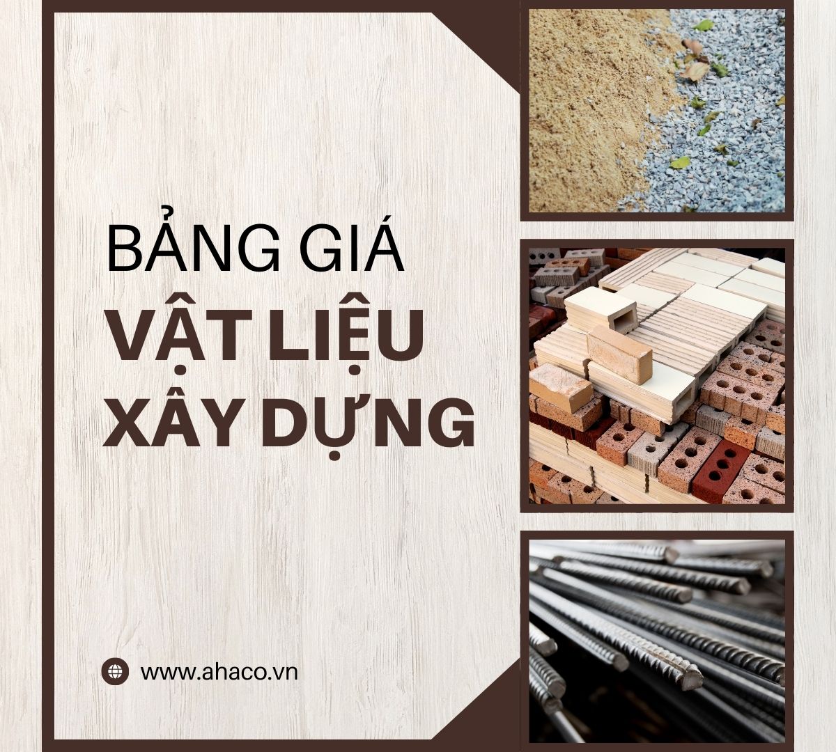 Bảng Giá Vật Liệu Xây Dựng