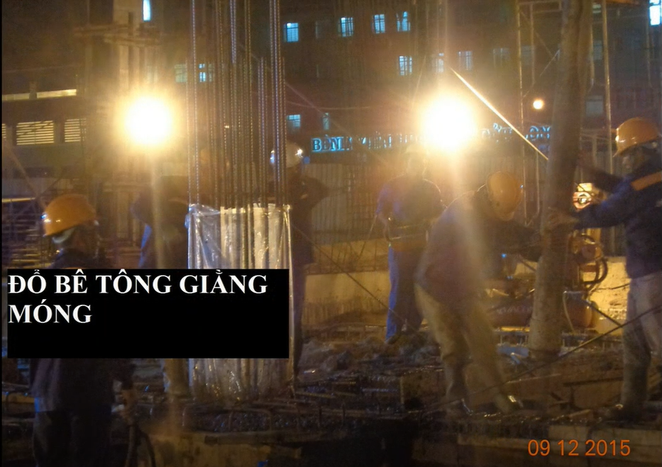 đổ Bê Tông Giằng Móng