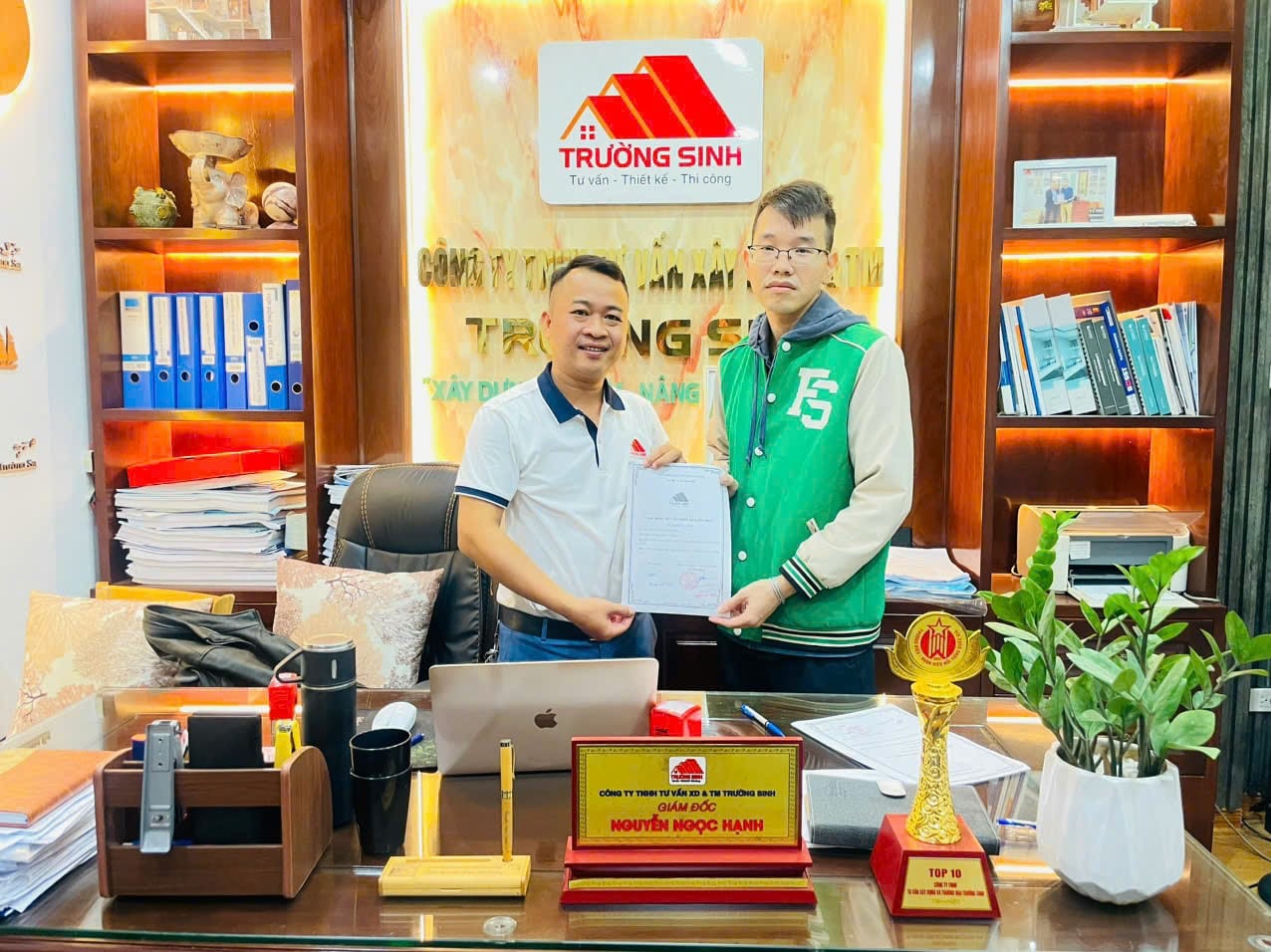 Trụ Sở Công Ty Xây Dựng Trường Sinh