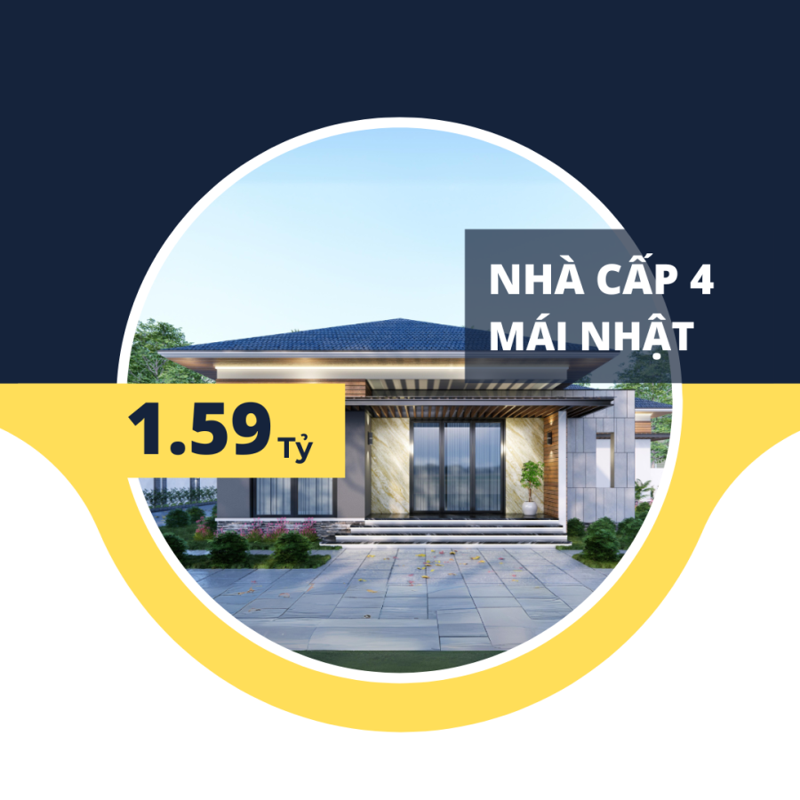 Chi Phí Xây Nhà Mái Nhật 140m2
