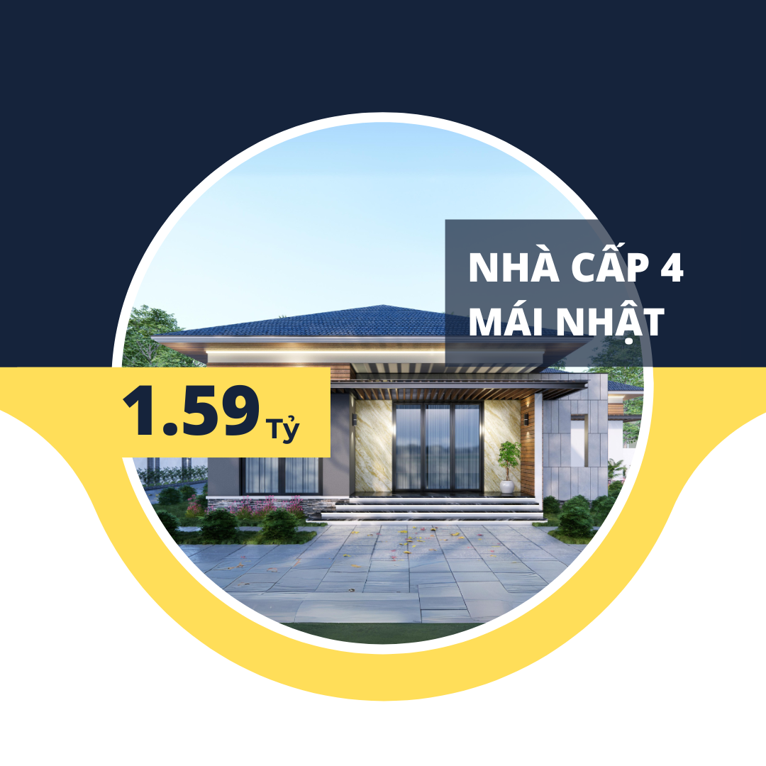 Chi Phí Xây Nhà Mái Nhật 140m2