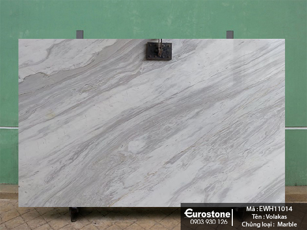 Đá Marble Trắng Vân Xám