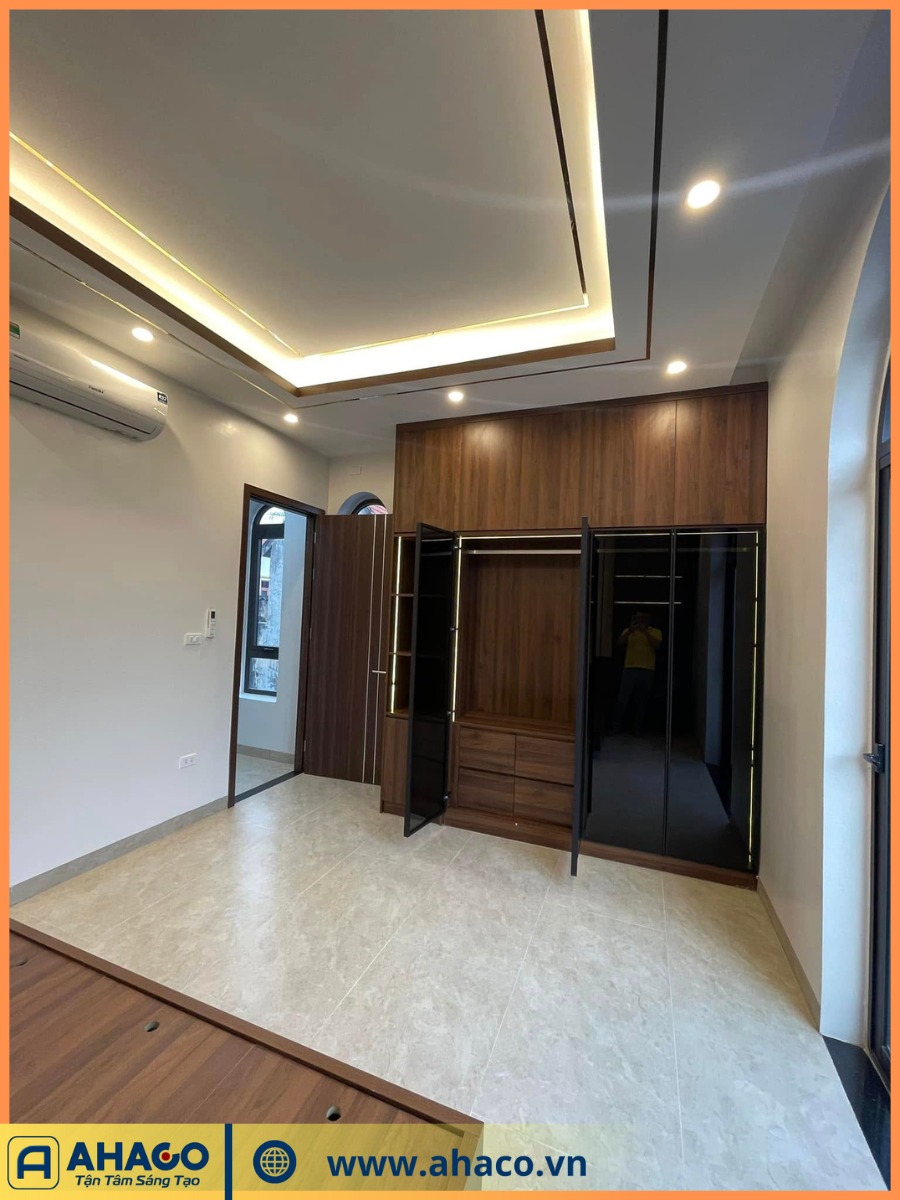 hoàn thiện nội thất nhà ống 3 tầng tân cổ điển